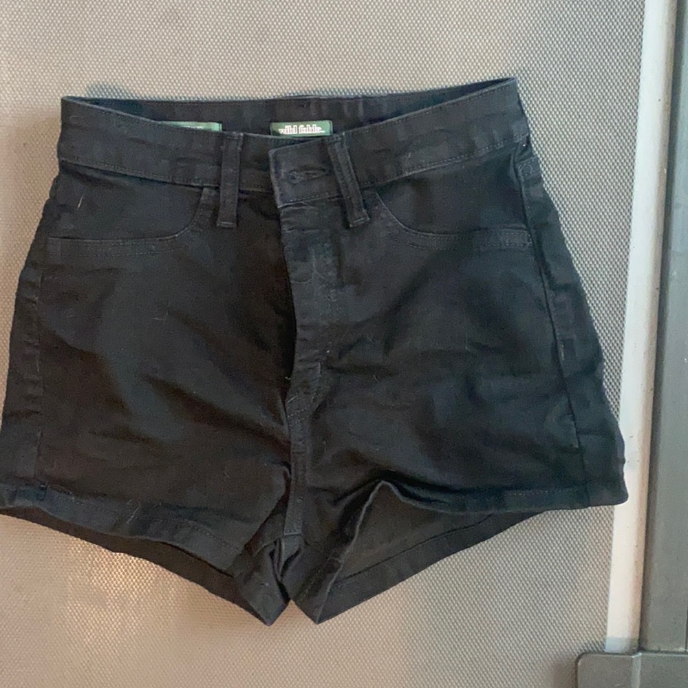 High rise shorts